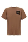 The North Face Men Brown Logo Print T-shirt, Xxl Luxury T-shirts For Men Darveys