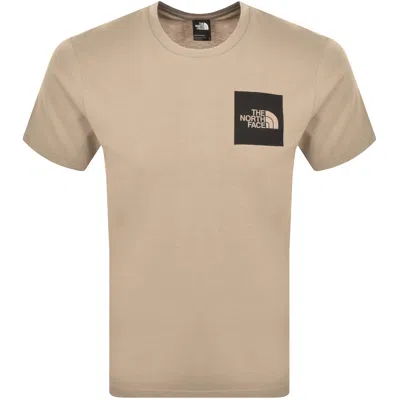 The North Face Fine T Shirt Beige In Nude