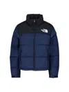 The North Face Versatile Puffer Jacket Adjustable Features In Blue