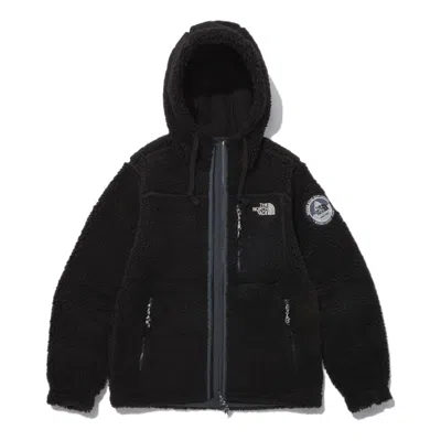 The North Face Fleece Hoodie Jacket 'black'