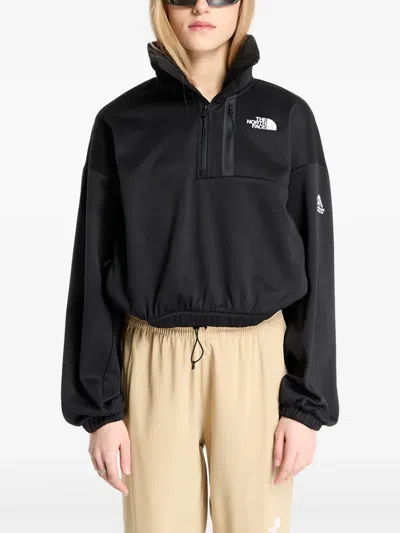 The North Face Fleece Interest Sweatshirt In Black