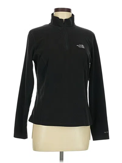 Pre-owned The North Face Fleece Jacket In Black