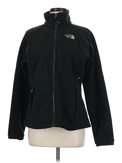 Pre-owned The North Face Fleece Jacket In Black