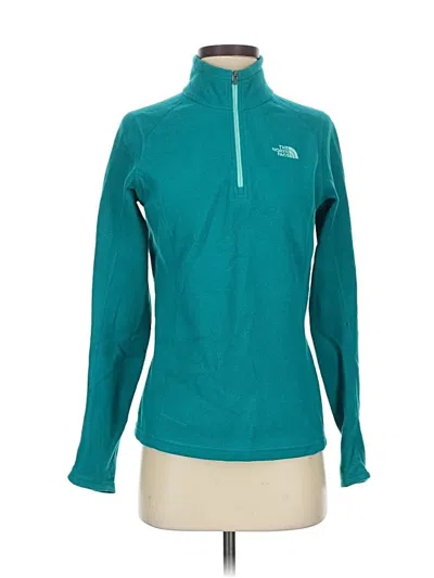 Pre-owned The North Face Fleece Jacket In Blue