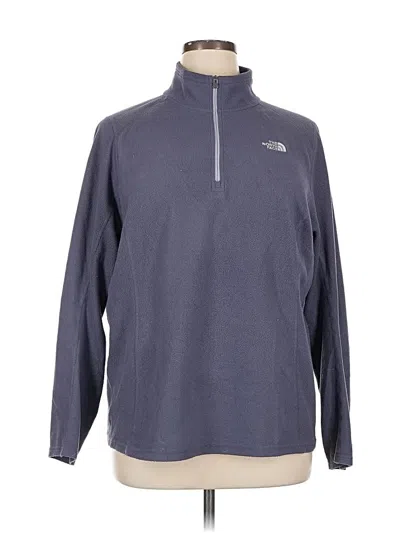 Pre-owned The North Face Fleece Jacket In Blue