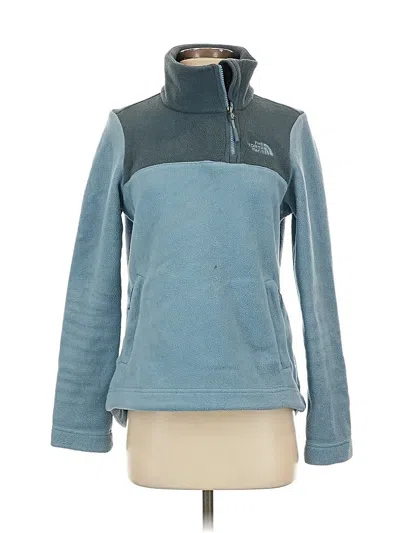 Pre-owned The North Face Fleece Jacket In Blue