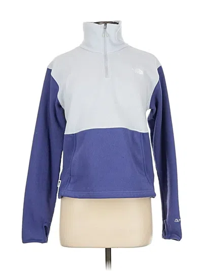 Pre-owned The North Face Fleece Jacket In Blue