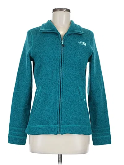 Pre-owned The North Face Fleece Jacket In Blue