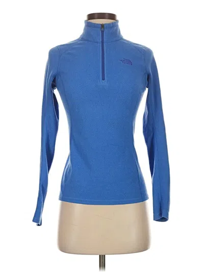 Pre-owned The North Face Fleece Jacket In Blue
