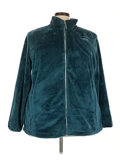 Pre-owned The North Face Fleece Jacket In Blue