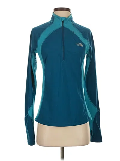 Pre-owned The North Face Fleece Jacket In Blue
