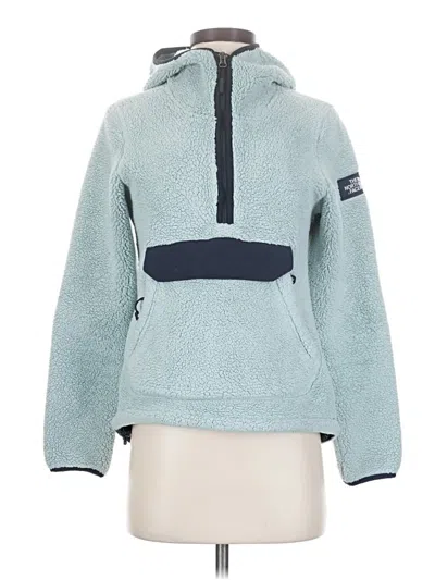 Pre-owned The North Face Fleece Jacket In Blue