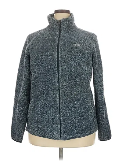 Pre-owned The North Face Fleece Jacket In Blue