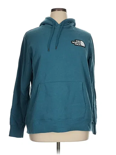Pre-owned The North Face Fleece Jacket In Blue