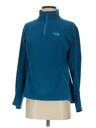 Pre-owned The North Face Fleece Jacket In Blue