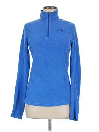 Pre-owned The North Face Fleece Jacket In Blue