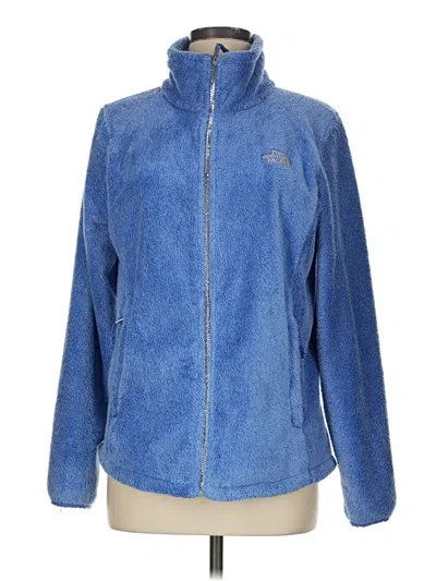 Pre-owned The North Face Fleece Jacket In Blue