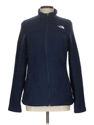 Pre-owned The North Face Fleece Jacket In Blue