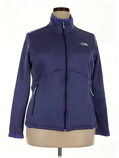 Pre-owned The North Face Fleece Jacket In Blue