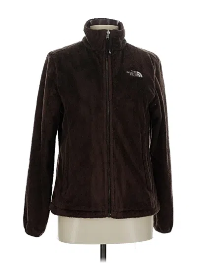 Pre-owned The North Face Fleece Jacket In Brown