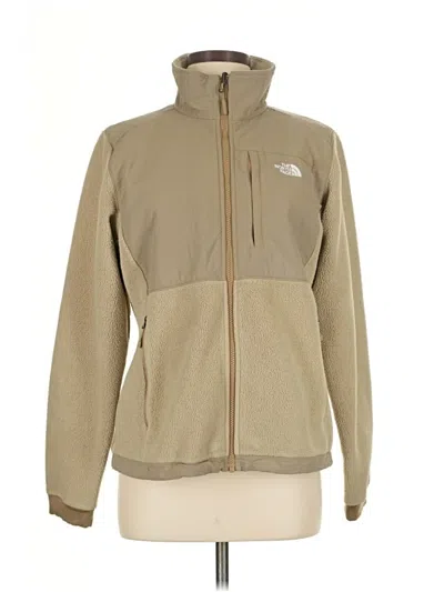 Pre-owned The North Face Fleece Jacket In Brown