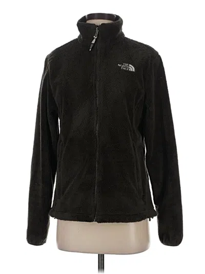 Pre-owned The North Face Fleece Jacket In Brown