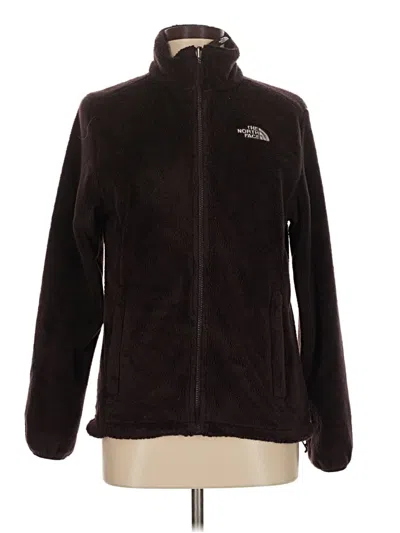 Pre-owned The North Face Fleece Jacket In Brown