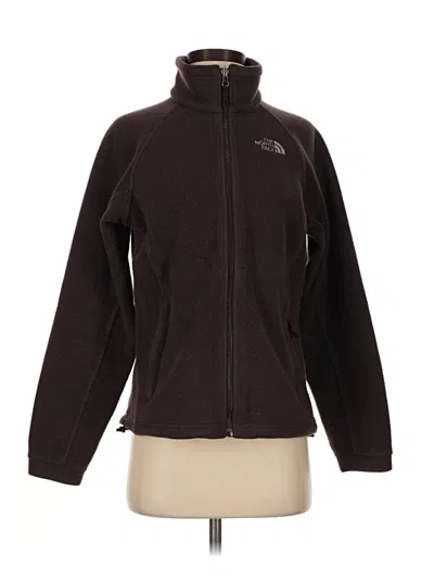 Pre-owned The North Face Fleece Jacket In Brown