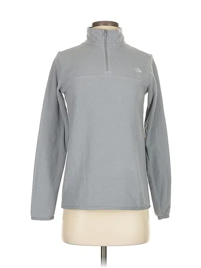 Pre-owned The North Face Fleece Jacket In Gray