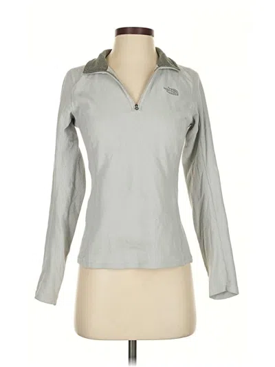 Pre-owned The North Face Fleece Jacket In Gray