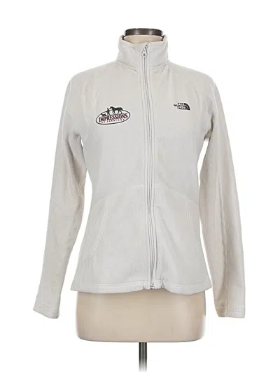 Pre-owned The North Face Fleece Jacket In Gray