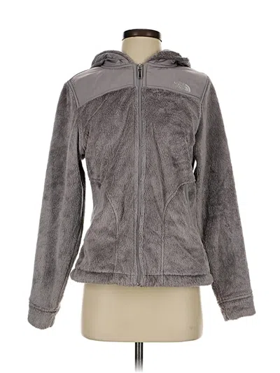 Pre-owned The North Face Fleece Jacket In Gray
