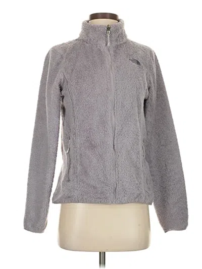 Pre-owned The North Face Fleece Jacket In Gray