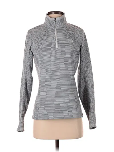 Pre-owned The North Face Fleece Jacket In Gray