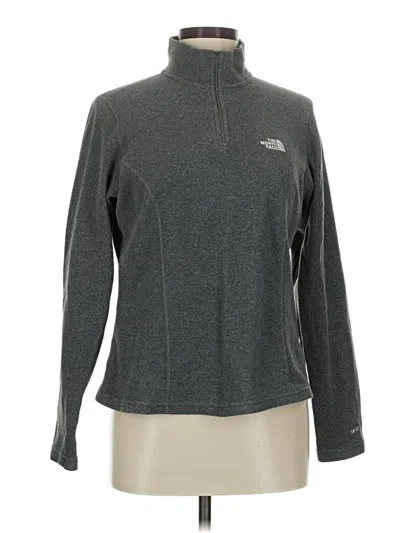 Pre-owned The North Face Fleece Jacket In Gray