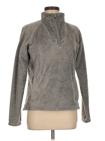 Pre-owned The North Face Fleece Jacket In Gray