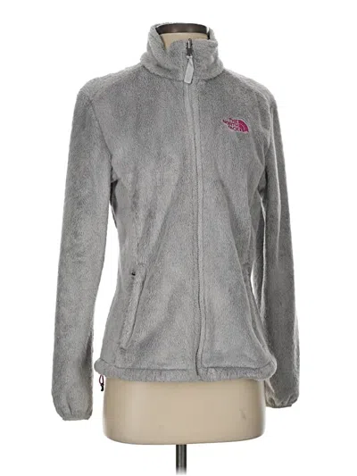 Pre-owned The North Face Fleece Jacket In Gray