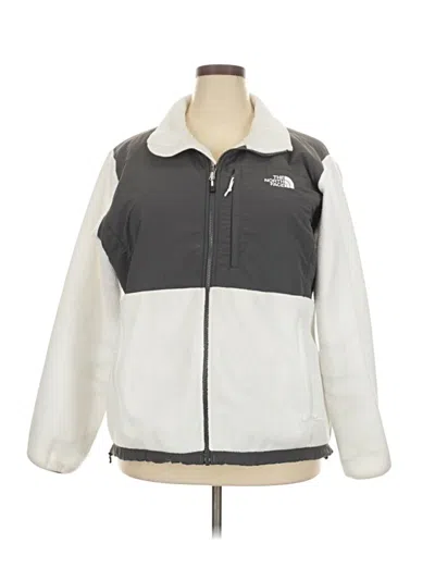 Pre-owned The North Face Fleece Jacket In Gray