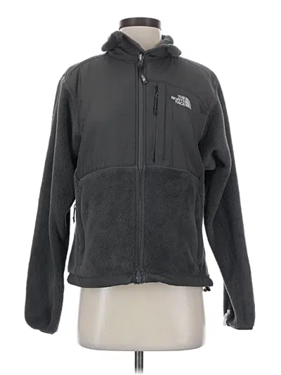 Pre-owned The North Face Fleece Jacket In Gray