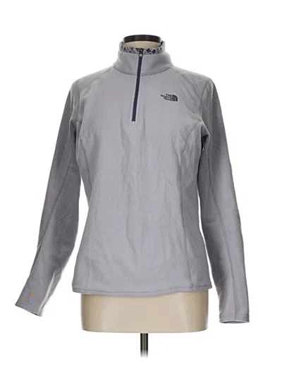 Pre-owned The North Face Fleece Jacket In Gray