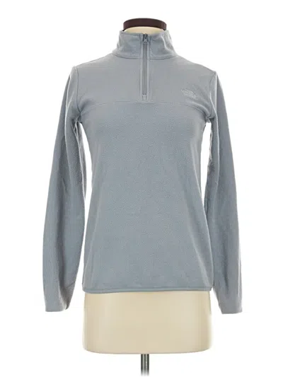 Pre-owned The North Face Fleece Jacket In Gray