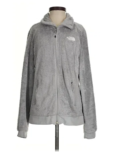 Pre-owned The North Face Fleece Jacket In Gray