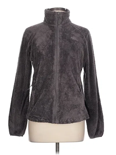 Pre-owned The North Face Fleece Jacket In Gray