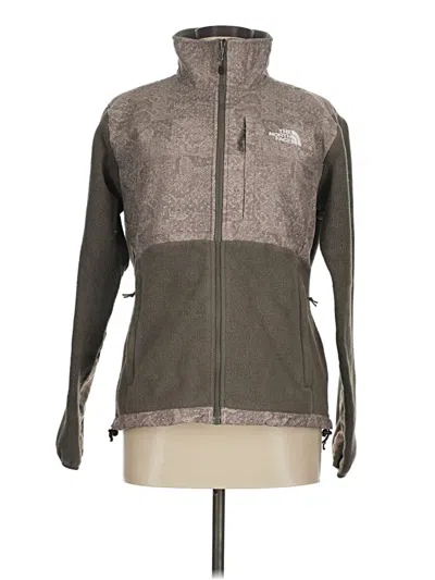 Pre-owned The North Face Fleece Jacket In Gray