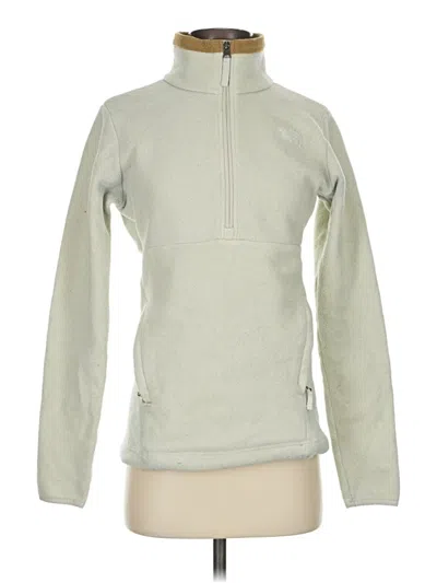 Pre-owned The North Face Fleece Jacket In Green