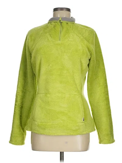 Pre-owned The North Face Fleece Jacket In Green