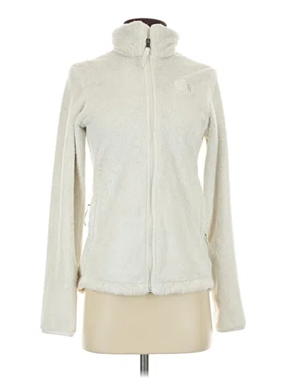 Pre-owned The North Face Fleece Jacket In Ivory