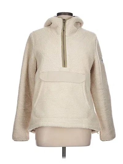Pre-owned The North Face Fleece Jacket In Ivory