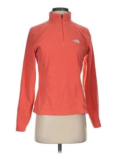 Pre-owned The North Face Fleece Jacket In Orange