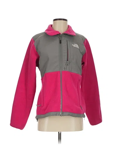 Pre-owned The North Face Fleece Jacket In Pink